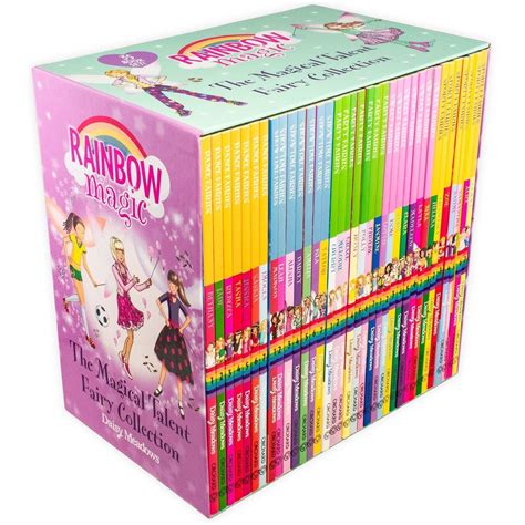 Book set with rainbow magic themes